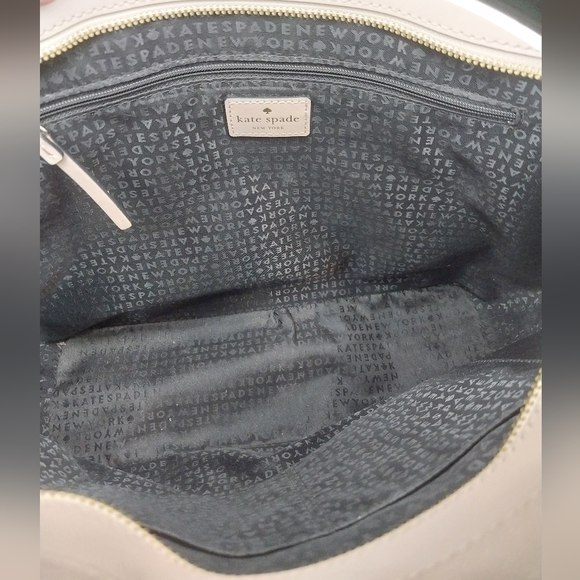 Kate Spade New York Wright Place Karla  Two-Tone Black and Pink Tote - Picture 7 of 8